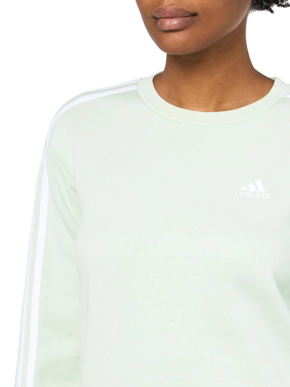 Adidas - Women's Essentials 3-stripes Fleece Sweatshirt