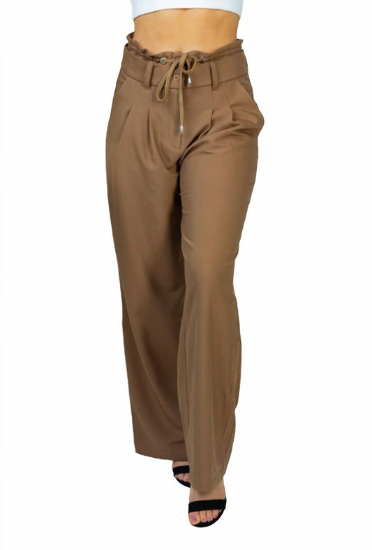 White Birch - Wide Leg Trouser Pant