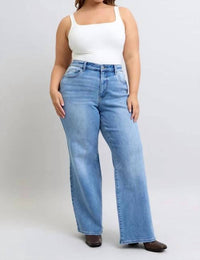 Judy Blue - Women's Janet Vintage Wide Leg Jeans