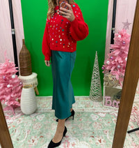 She + Sky - Confetti Sequence Sweater