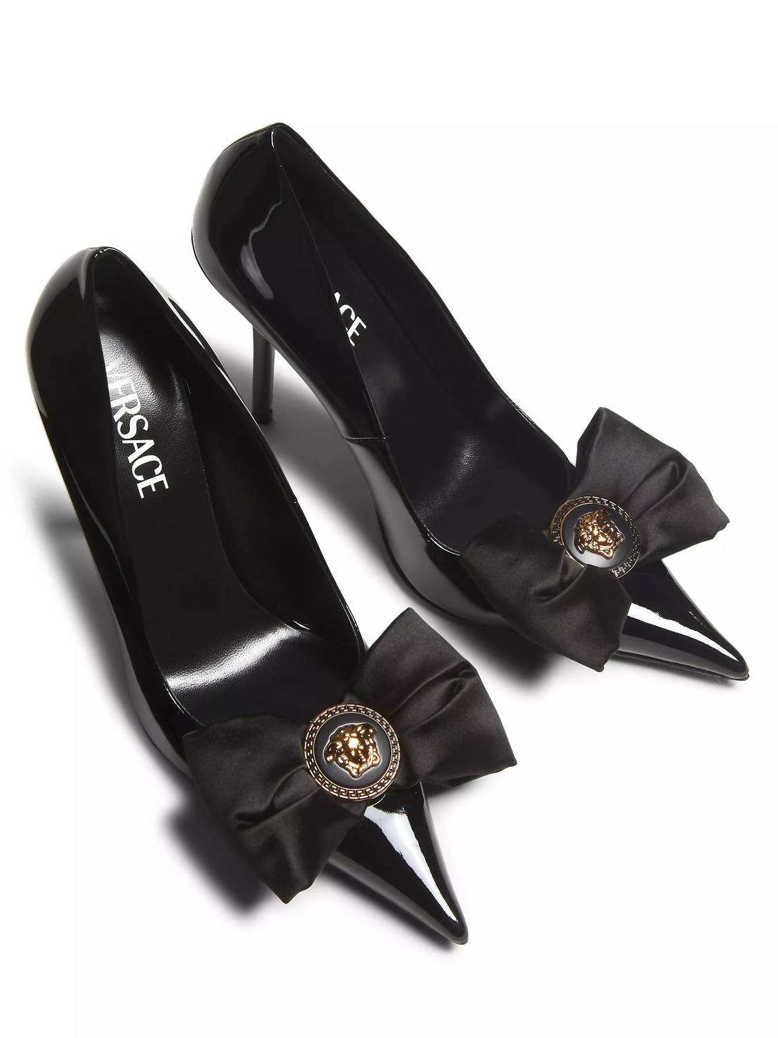Versace - Women's Ribbon Patent Pumps
