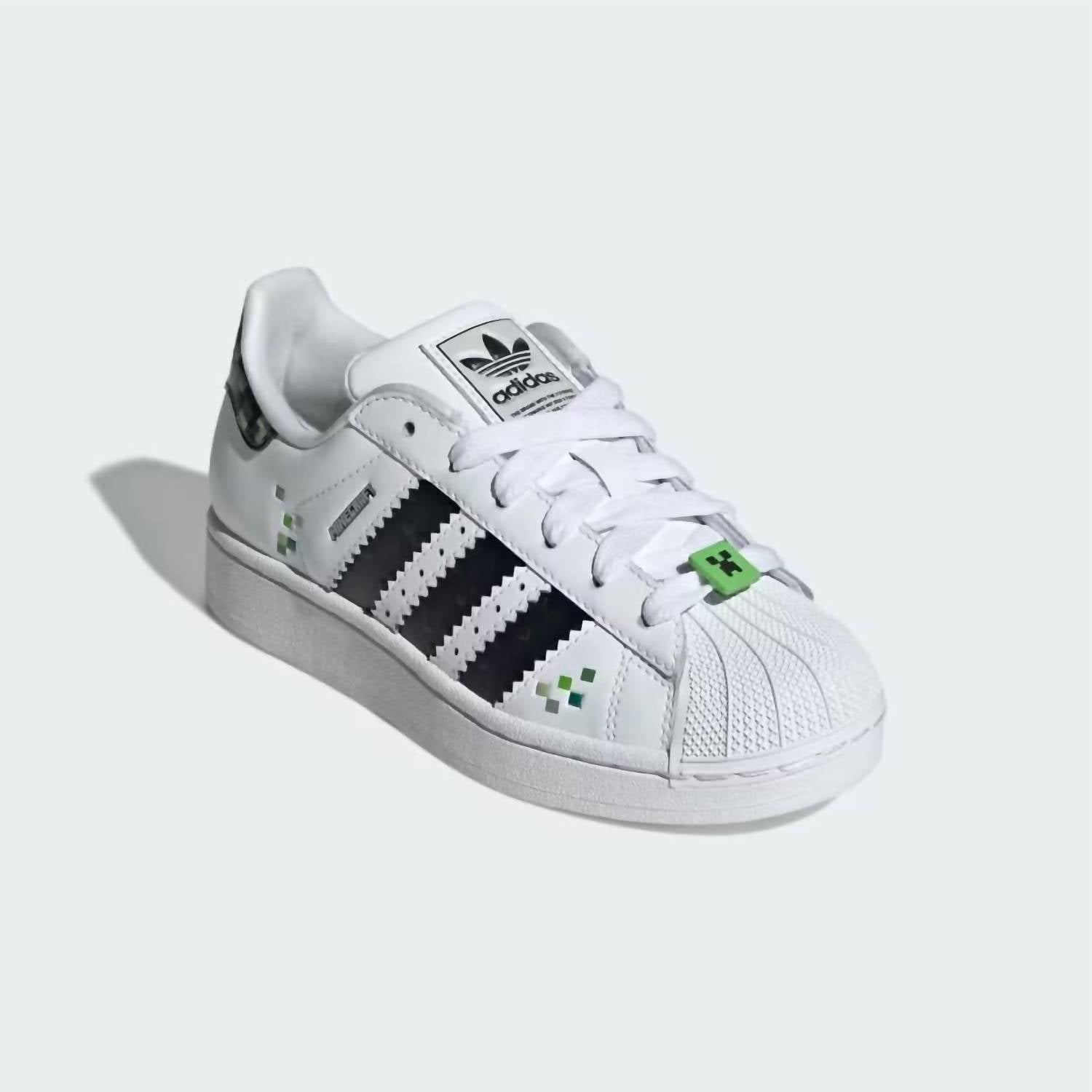 Adidas - Big Kids Superstar Ii X Minecraft Shoes
