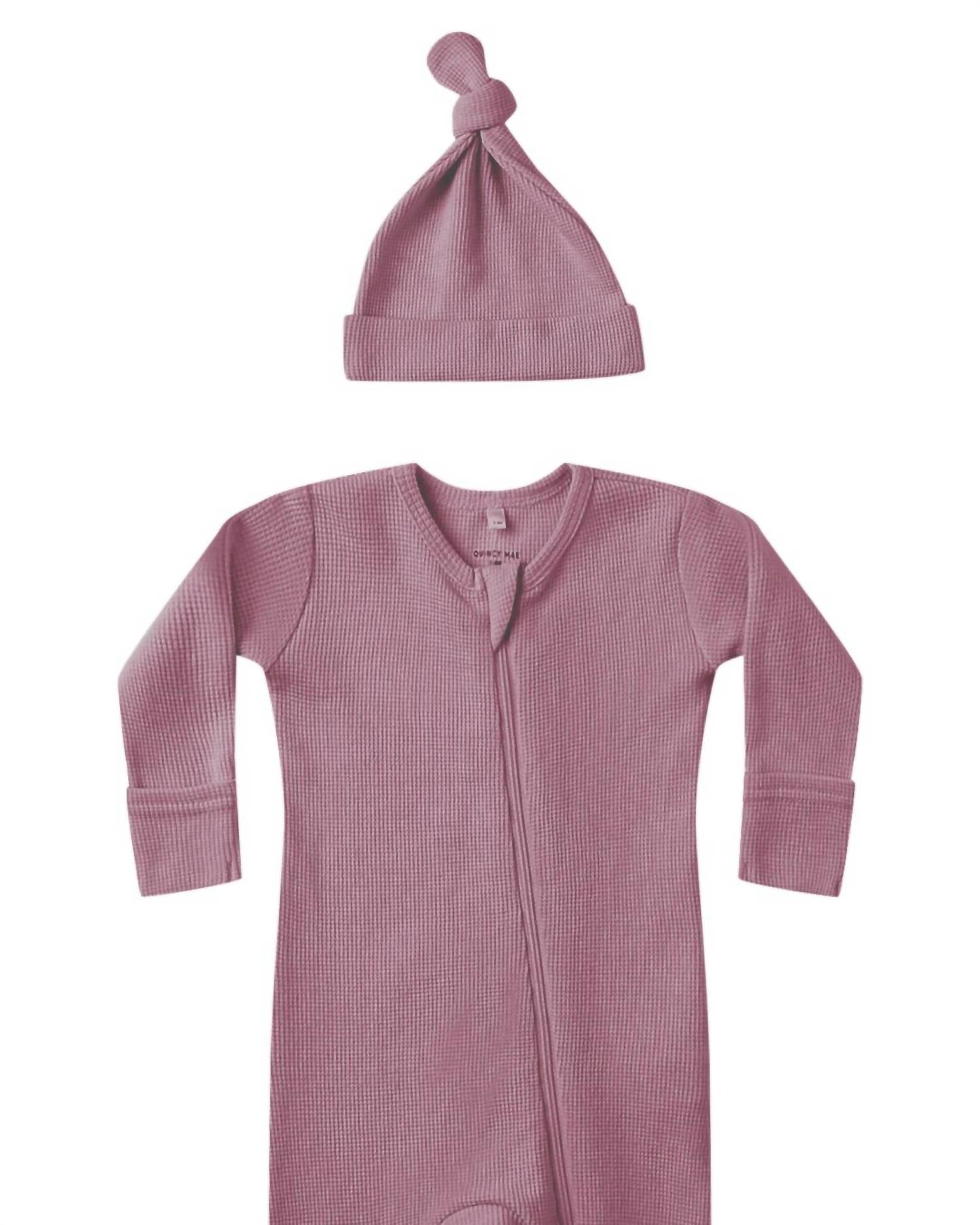 Quincy Mae - Kid's Waffle Sleep Set