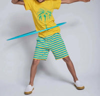 Appaman - Boy's Sunrise Stripe Preston Shorts