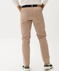 Brax Cooper Pants in cork - men's pants - detail view