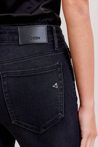Hidden - Knee Distressed Stretch Flare Jean