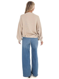 Free People - Slow It Down Long Sleeve Pullover Sweater