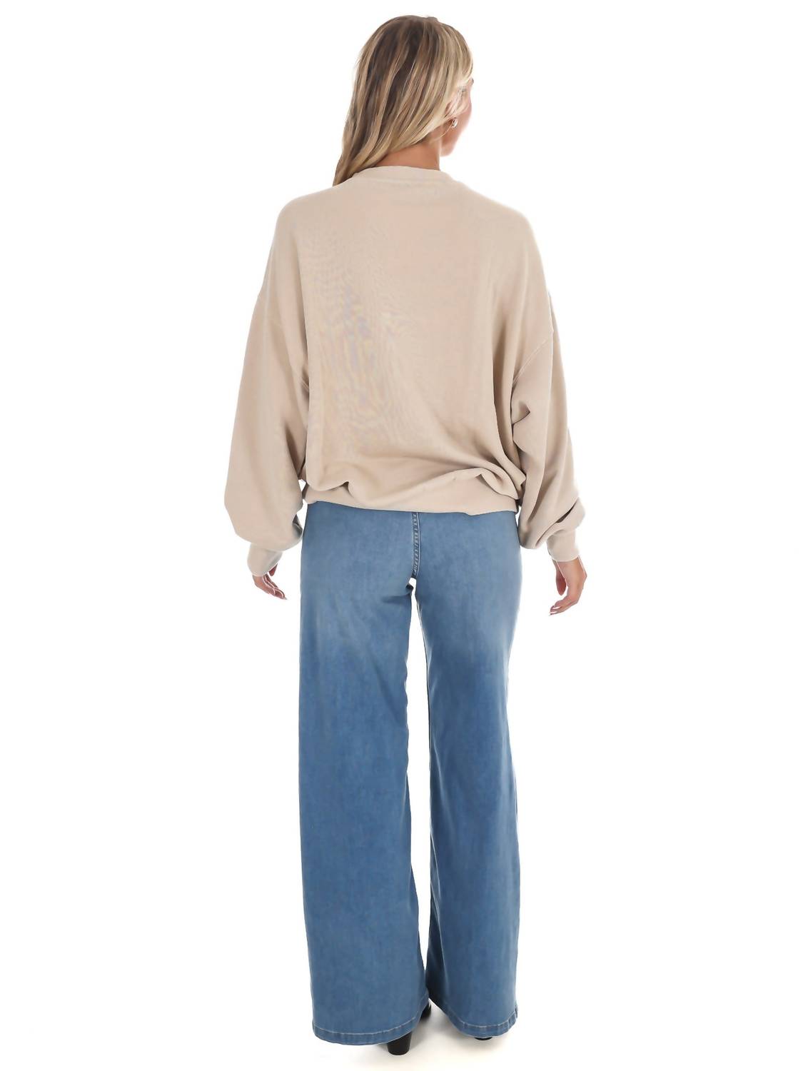Free People - Slow It Down Long Sleeve Pullover Sweater
