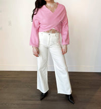 By Together - Kaya Crossover Knit Sweater