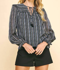 Pinch - Hanna Floral Print Woven Top