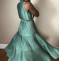Current Air - Bethany Pleated Tiered Dress