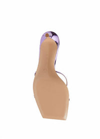Gianvito Rossi - Women's Jewel Iridescent Leather 70 Mule Sandal