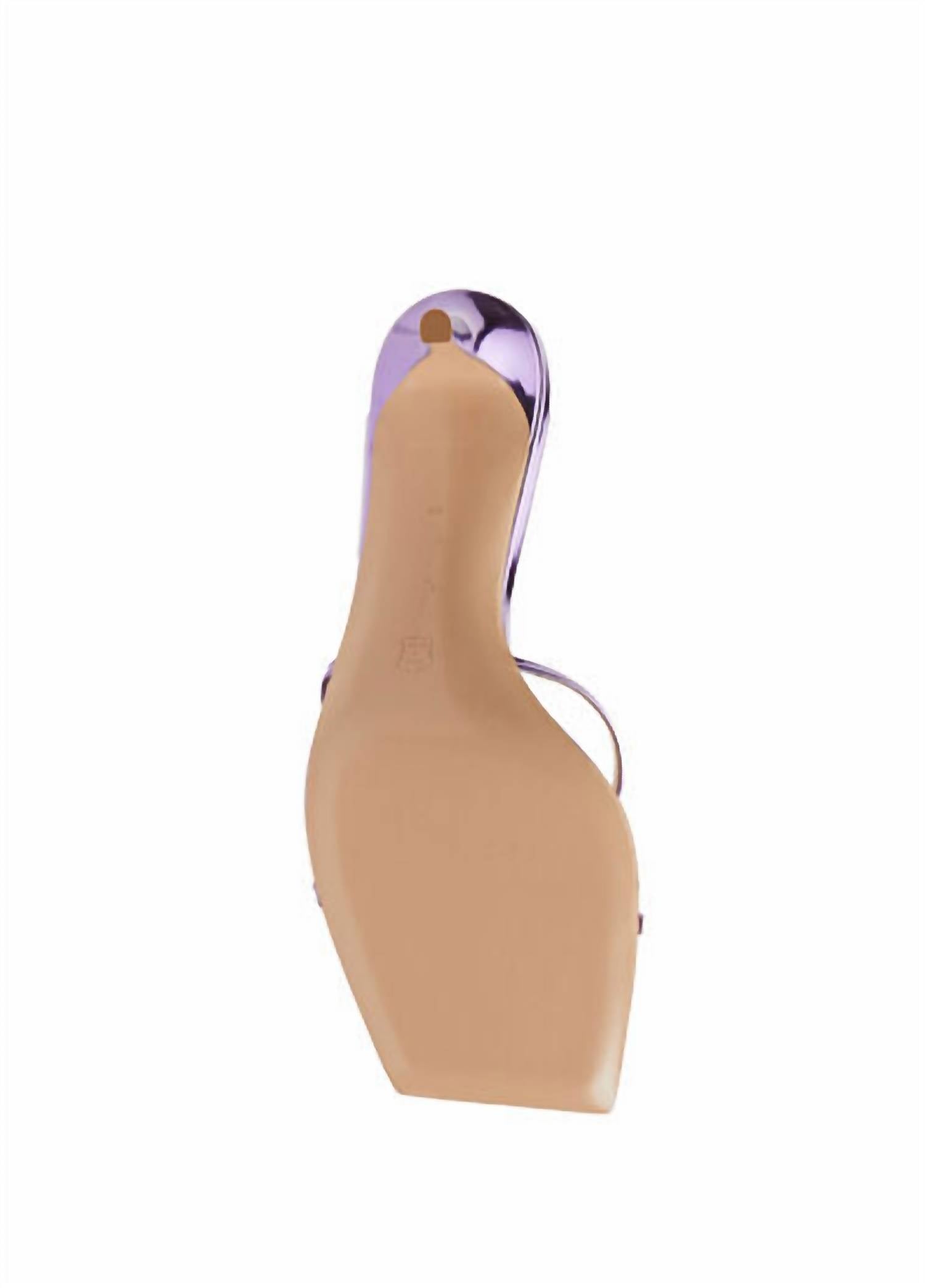 Gianvito Rossi - Women's Jewel Iridescent Leather 70 Mule Sandal