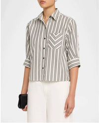 Rag & Bone - Lucia Striped Poplin Shirt