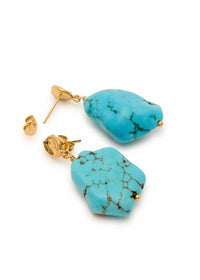 Anni Lu - Women's Mer Turquoise Drop Earrings