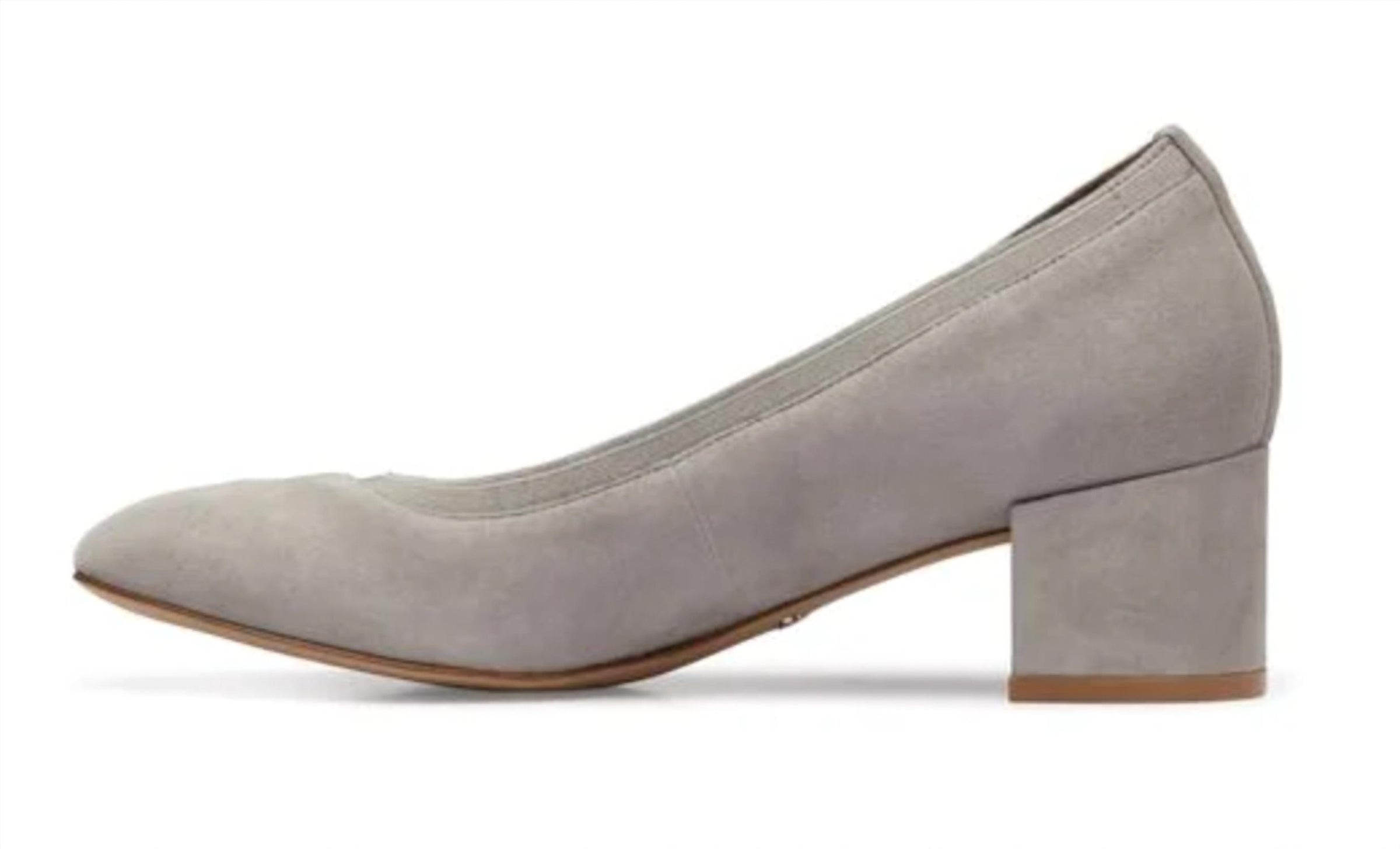 VIONIC Women's Olympia Natalie Pump in slate gray - women's heels - detail view