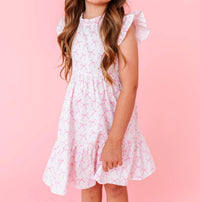Tuktuk Designs - Girl's Bows Ruffle Dress