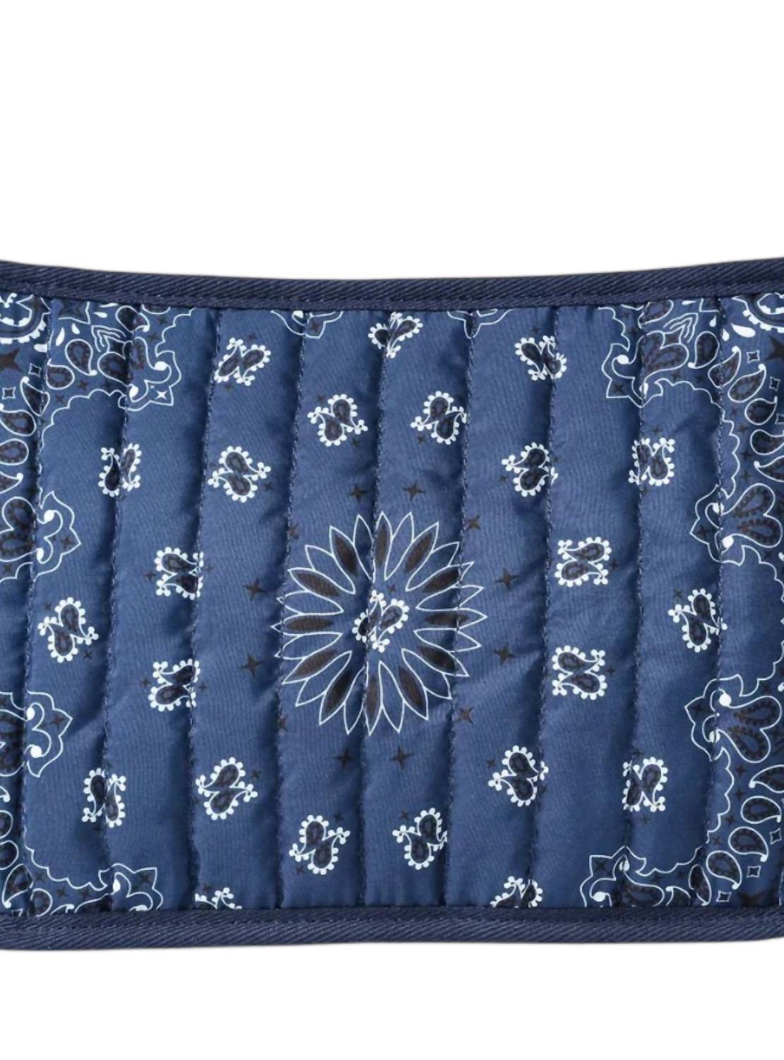 Haute Shore - Women's Quilted Bandana Pouch Bag