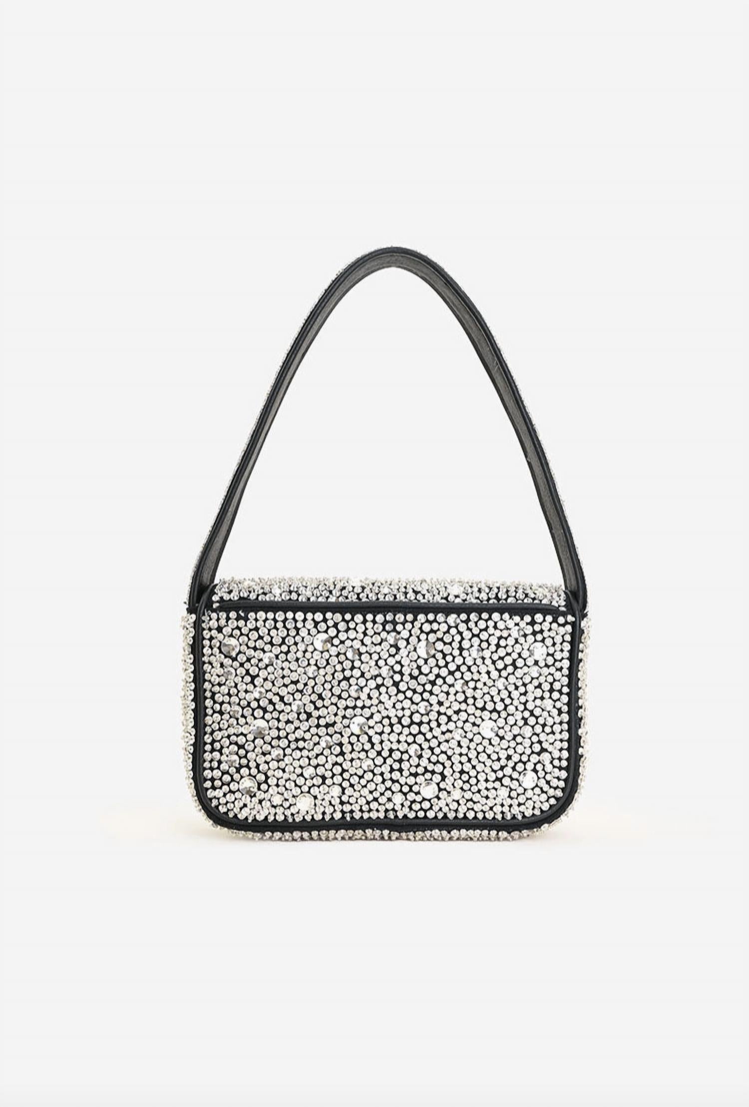 AMERICA & BEYOND Women's Moonlit Glam Shoulder Bag in diamond black - women's bag - alternate view