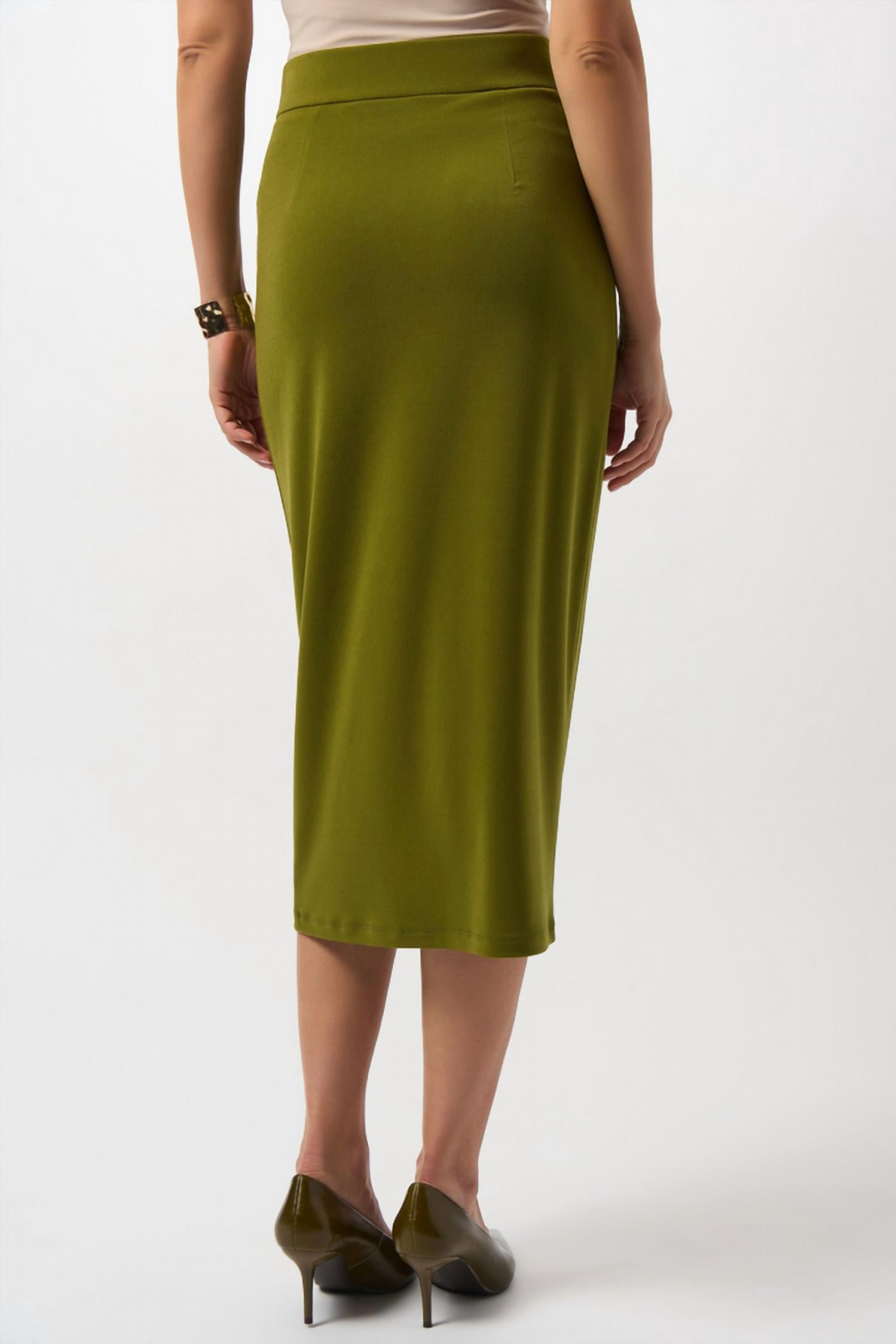 Joseph Ribkoff - Women's Moss Crepe Pull On Pencil Skirt
