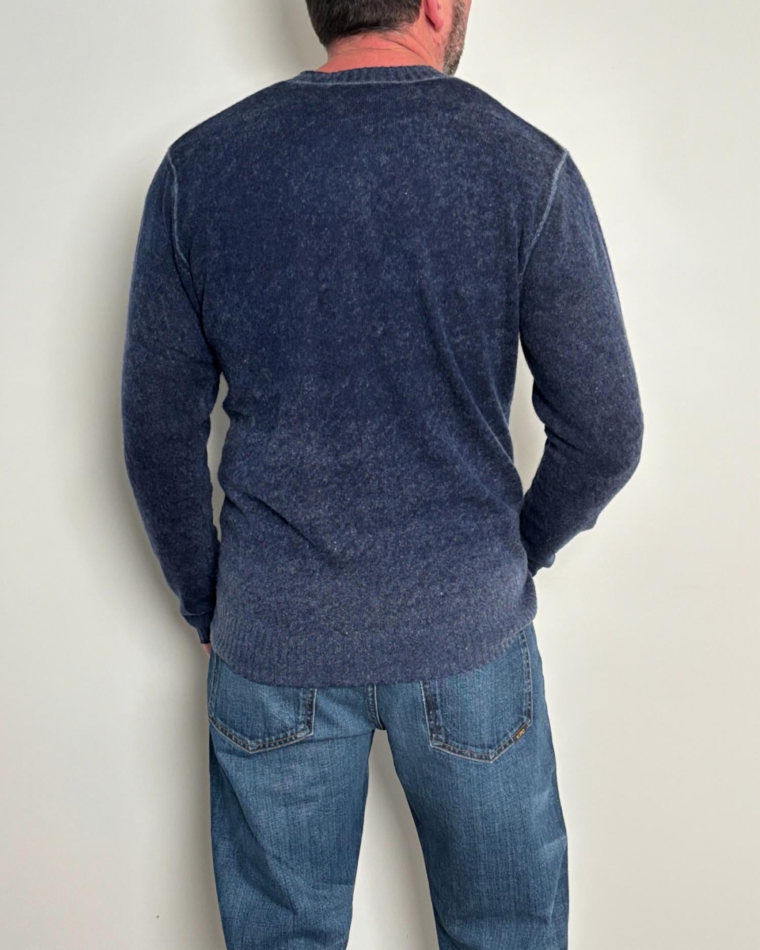 Autumn Cashmere - Inked Crewneck Sweater