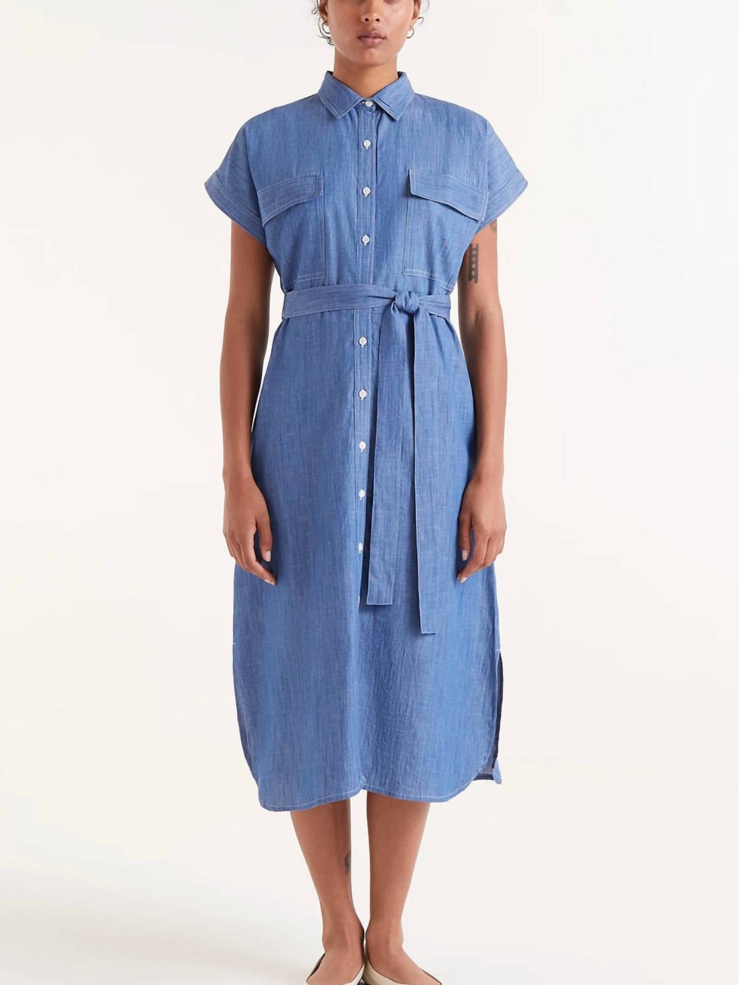 Compania Fantastica - Denim Shirt Dress