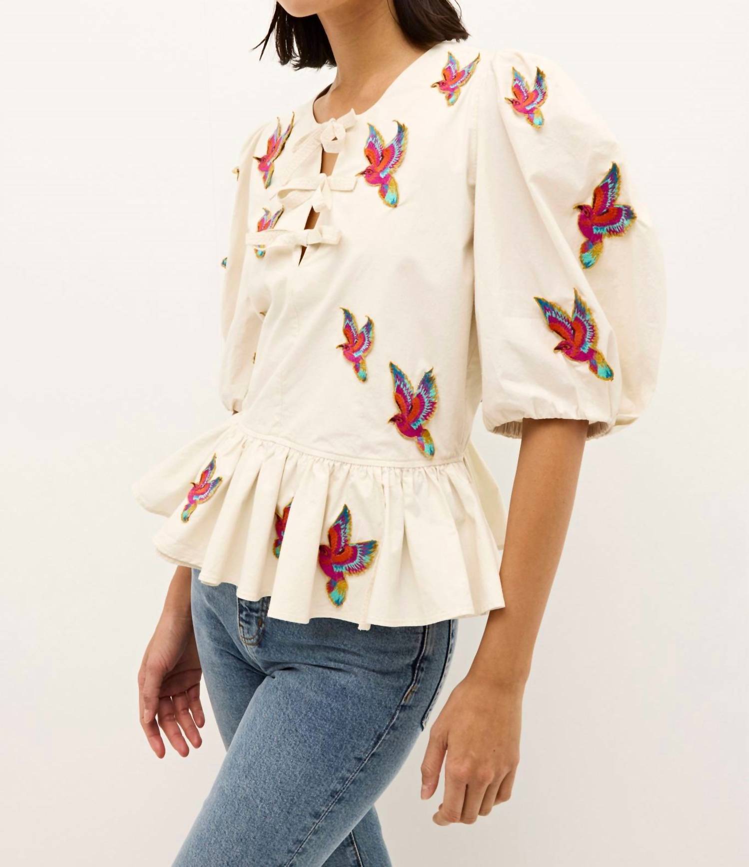 Marie Oliver - Estella V-neck Top