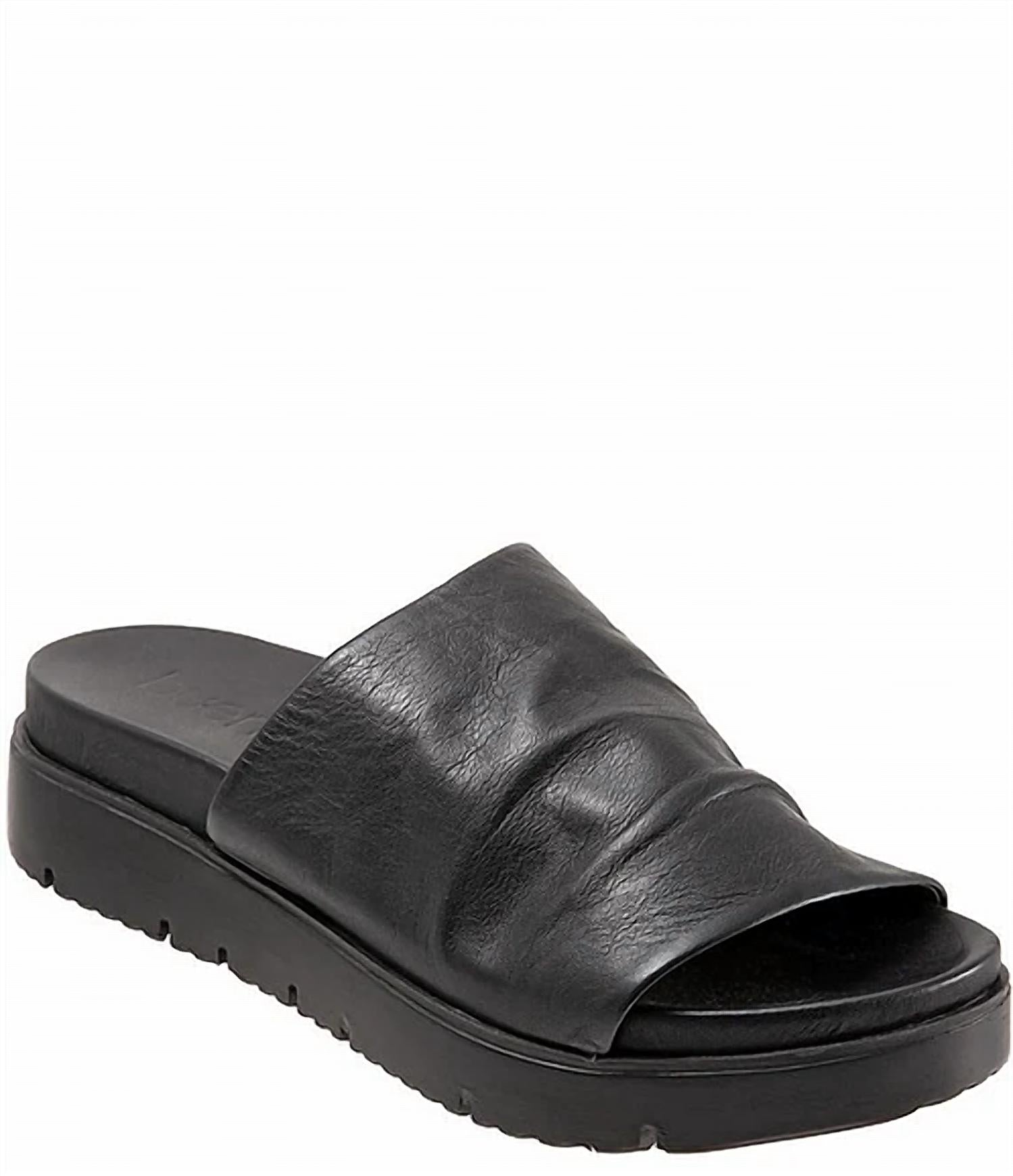 bueno Women's Splash Sandals in black - women's sandal