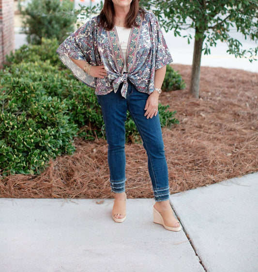 Charlie B - Women's Kimono Top