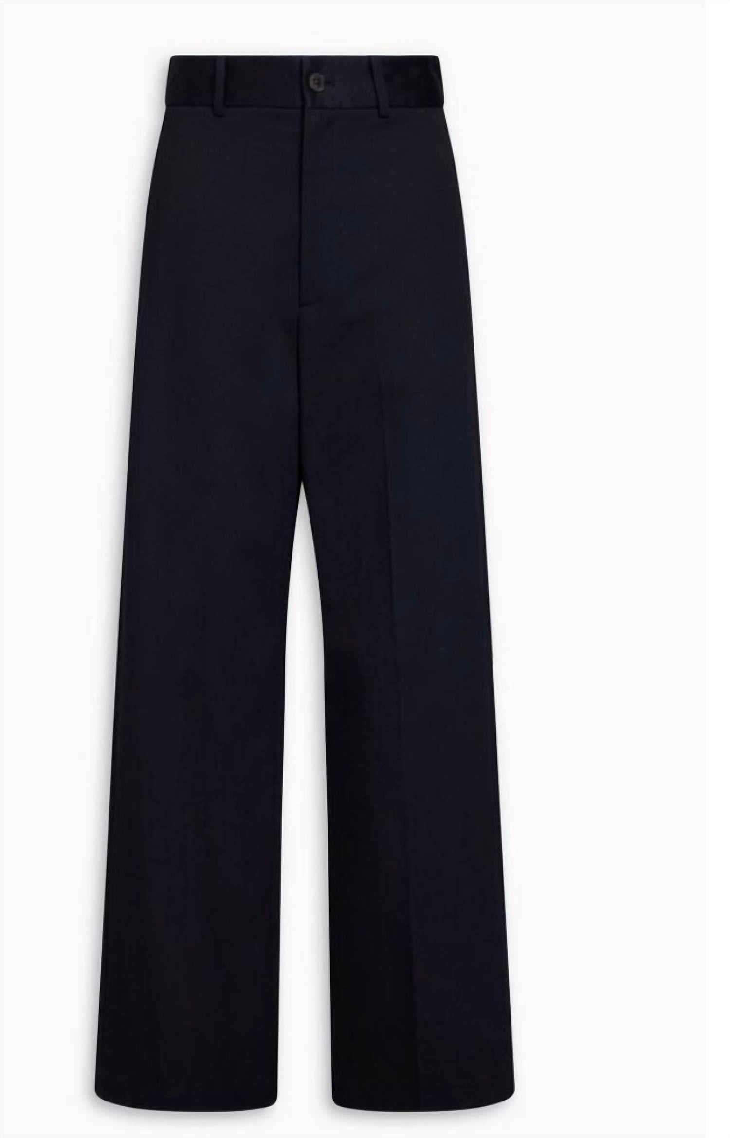 Nili Lotan - Johan Wool-blend Twill Wide-leg Pants
