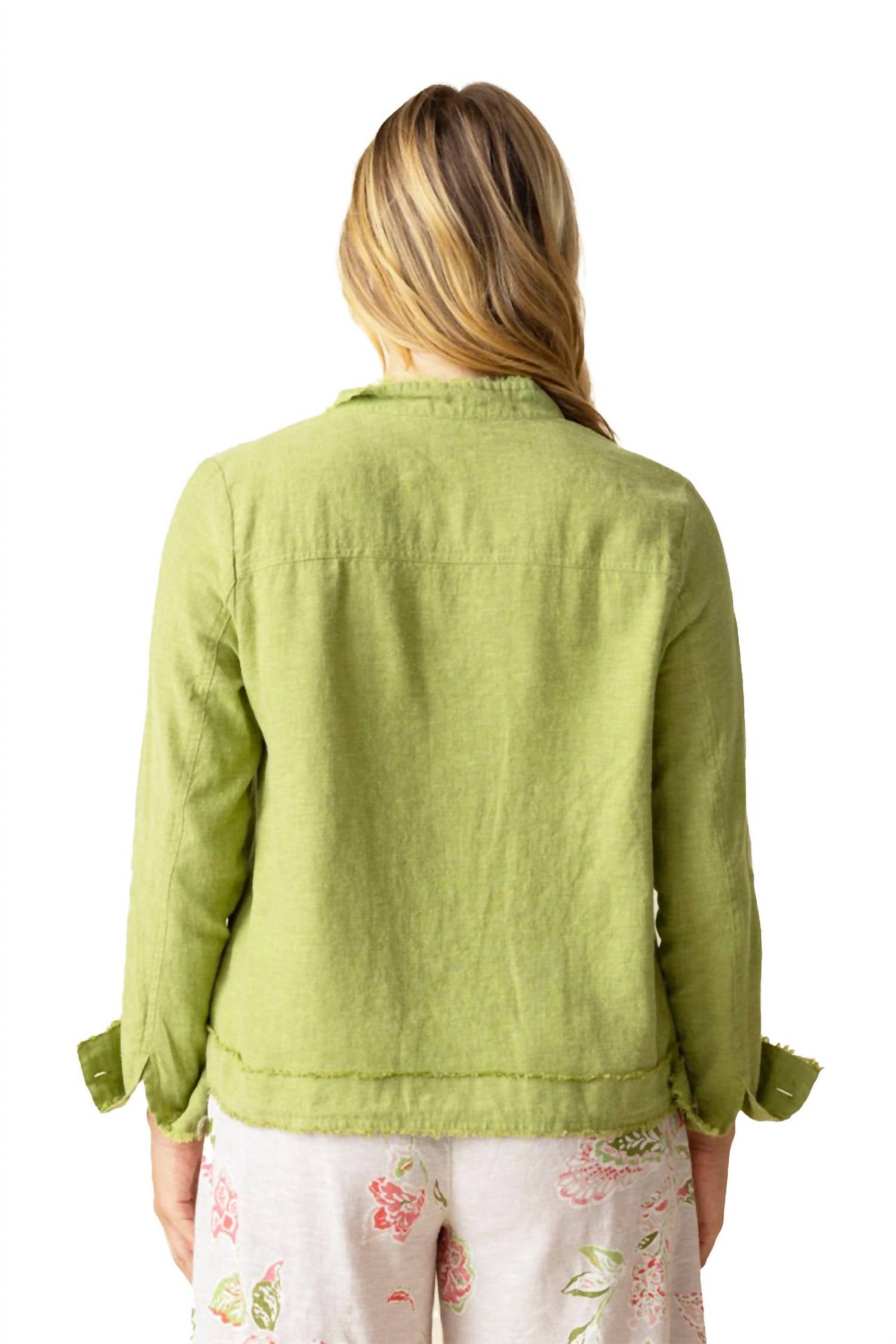 Habitat - Linen Solid Summer Breeze Jacket