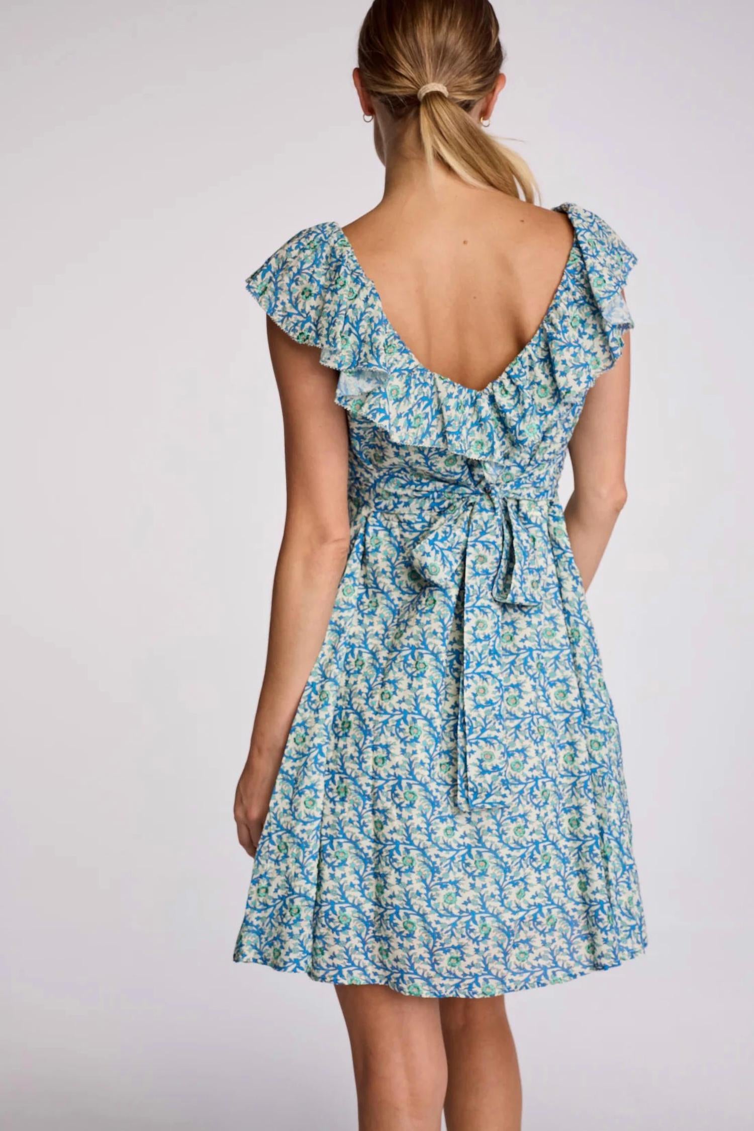 Sundays - Embroidered Floral Cassie Dress