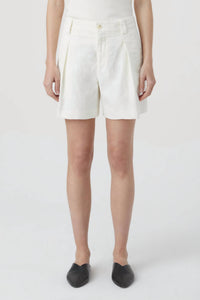 Closed - Mid Waist Linen Cotton Blend Shorts