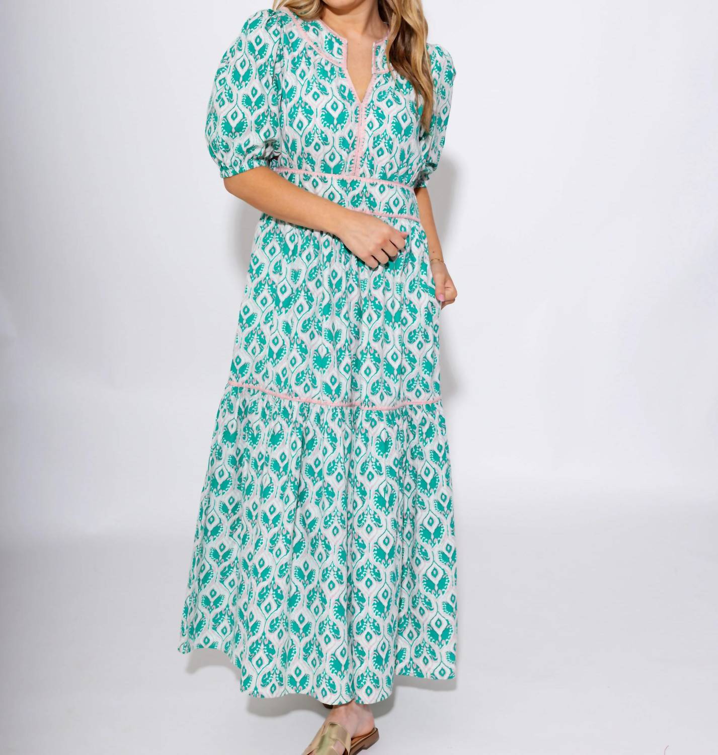 Ivy Jane - Garden Trellis Midi Dress