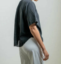 Raquel Allegra - Miles Raglan-sleeve Blouse