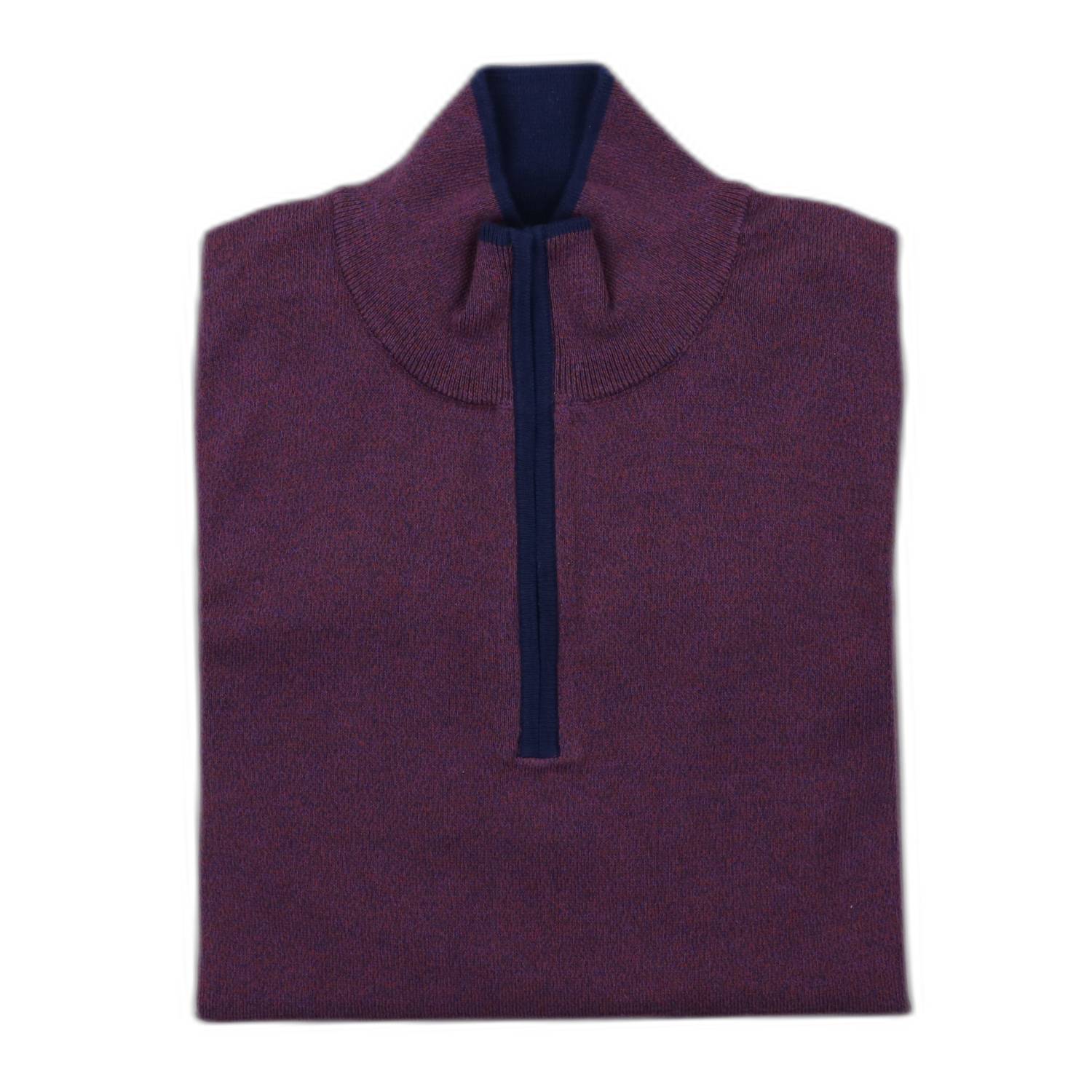 Hagen - Men's Cotton-cashmere Quarter Zip