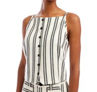 Fifteen Twenty - Elis Sleevless Button up top