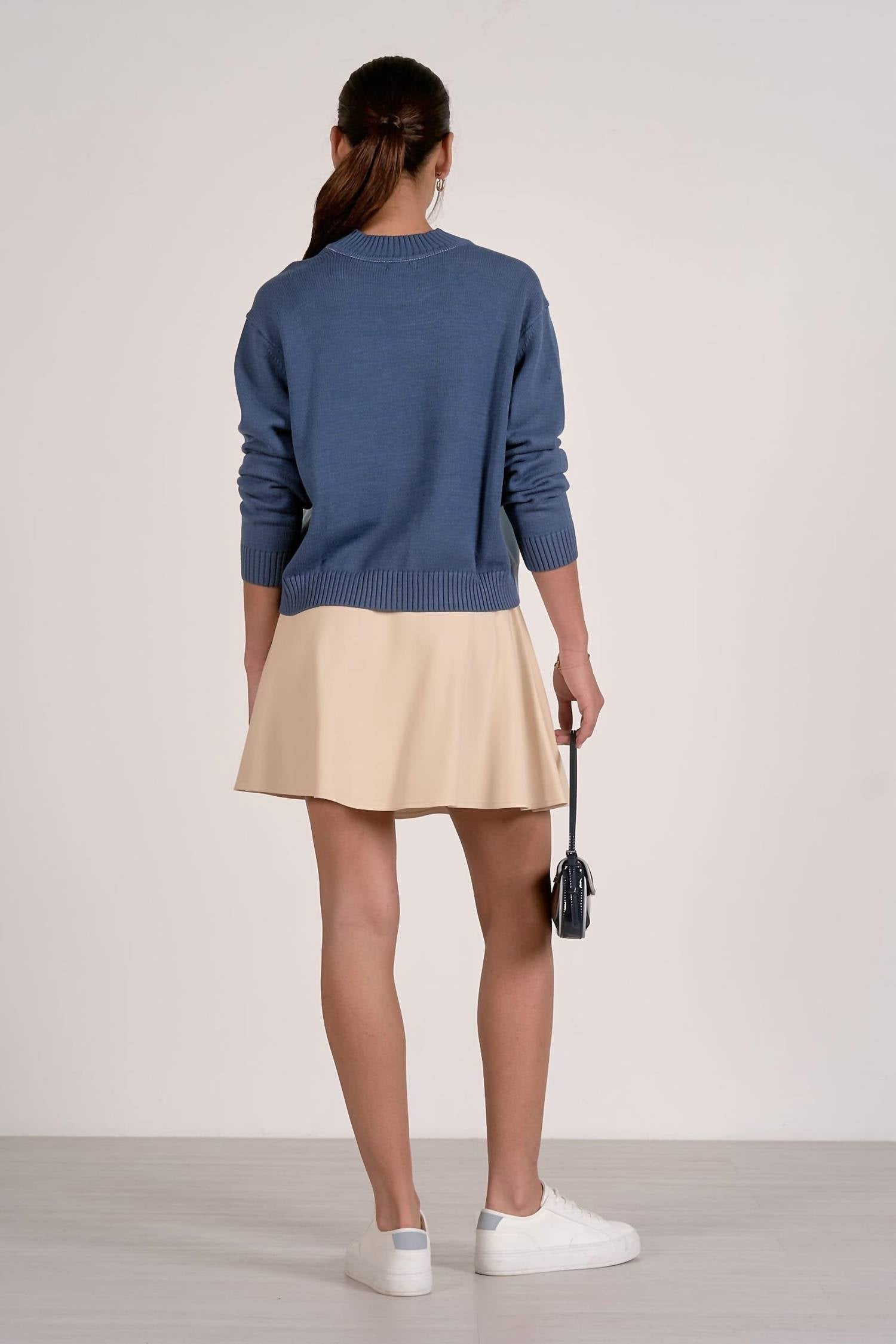 Elan - Mila Colorblock Sweater