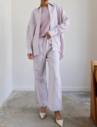 Mijeong Park - Silk Linen Drawstring Pants