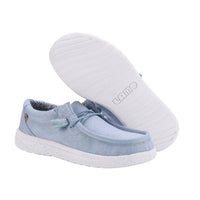 Lamo Women's Paula Breeze Jersey Knit Casual Shoe in sky blue - women's sneaker - view 8