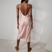 Lunya - Washable Silk Bias Slip Midi Dress