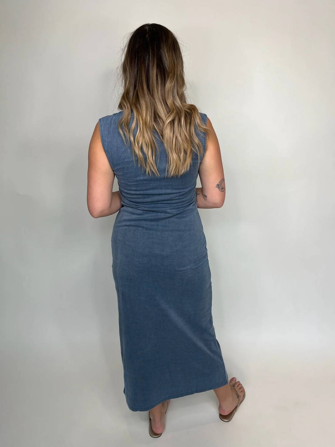 Splendid - Crewneck Sleeveless Dress