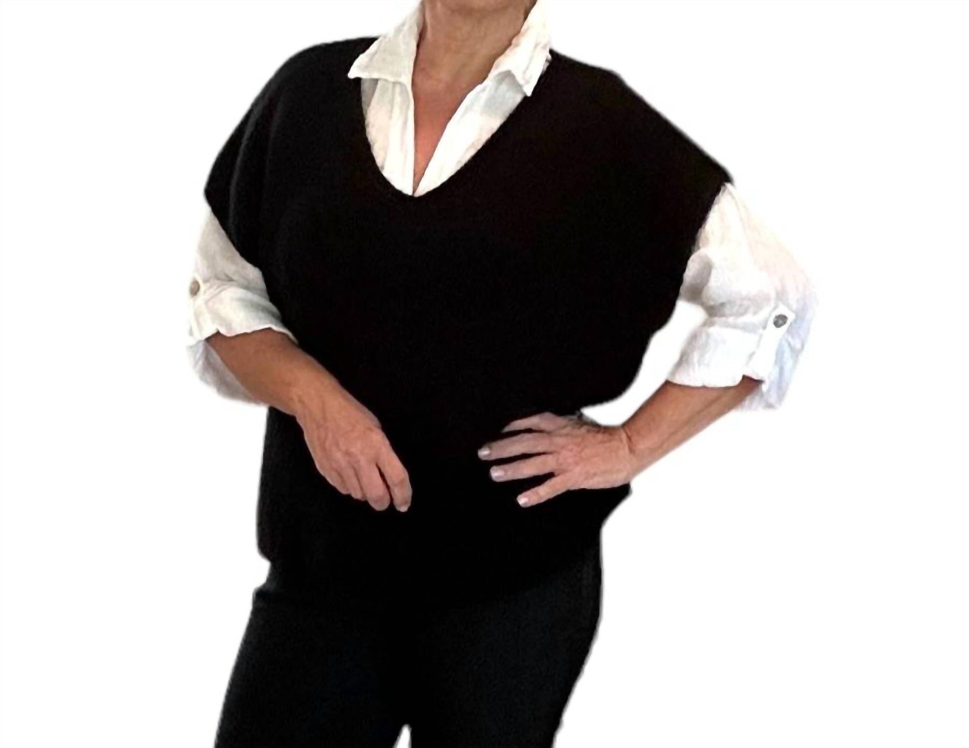 Joyna - Soft Alpaca V-neck Sweater