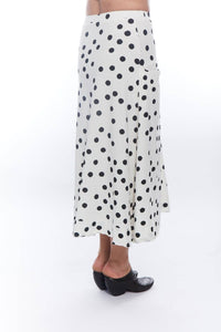 Matthildur - Payton Polka Dot Maxi Skirt