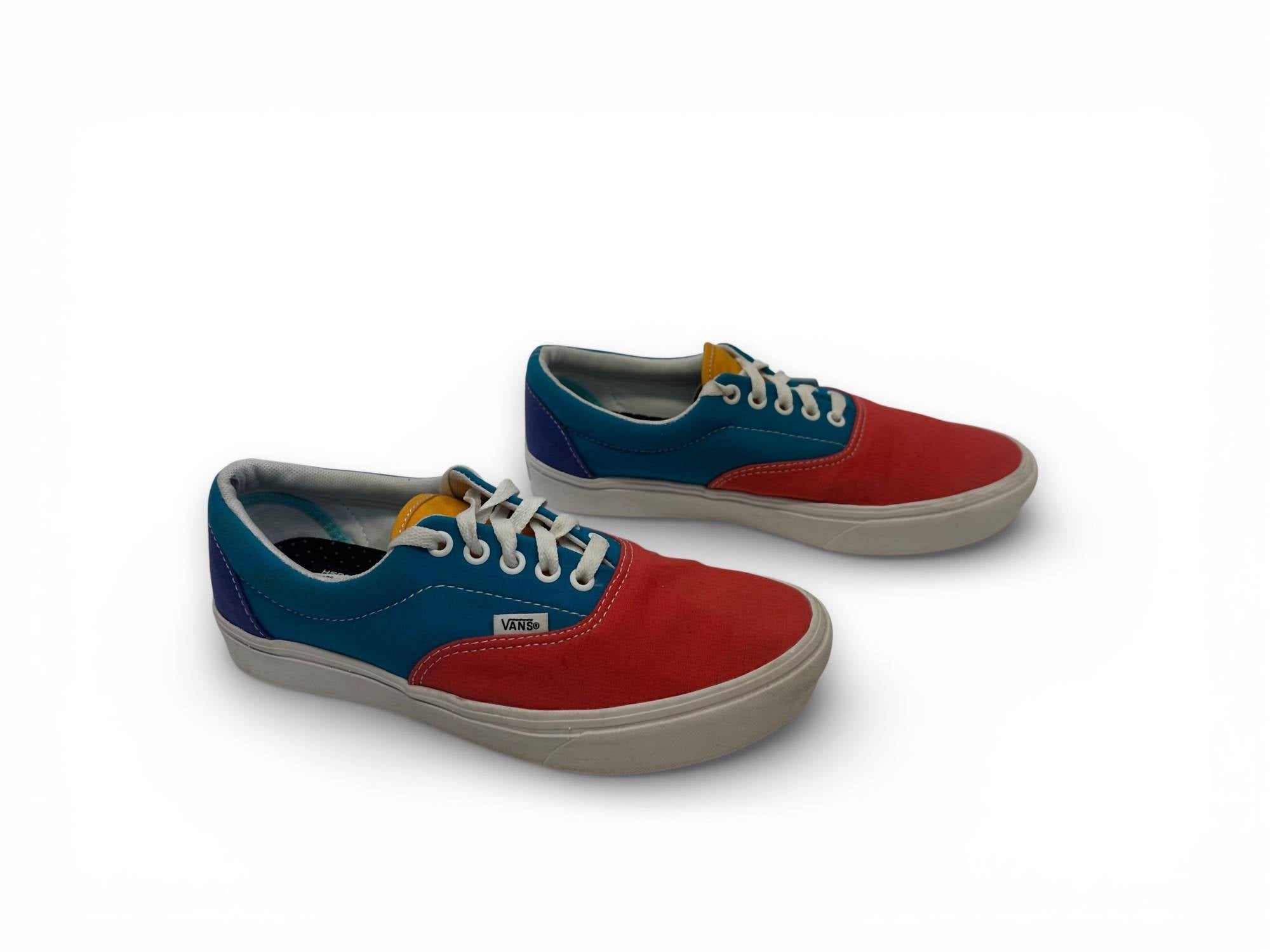 Vans Men's Comfycush Era Sneaker in multi block - men's sneaker