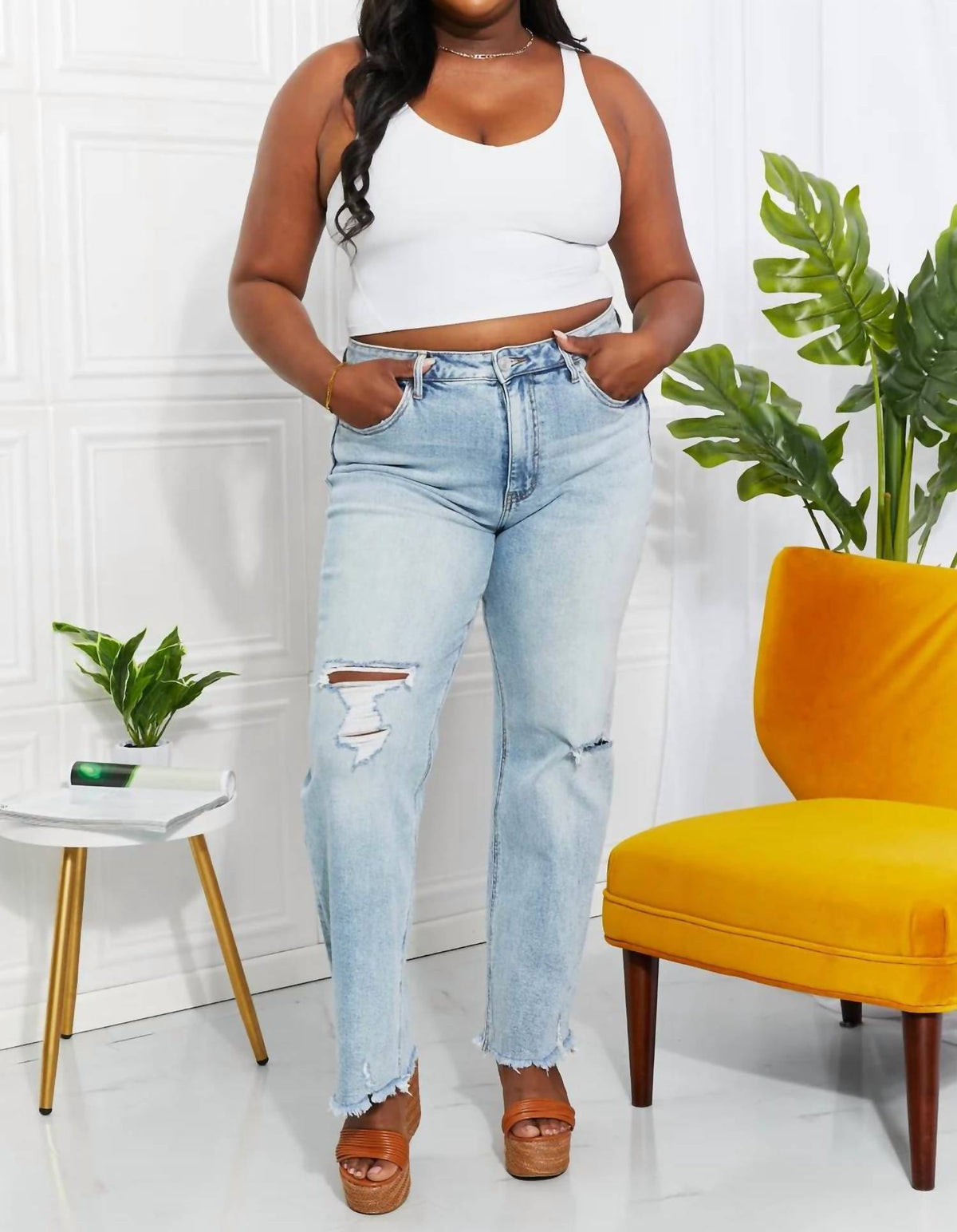 Vervet By Flying Monkey - Allie 90's Dad Jeans