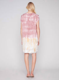 Charlie B - Tie Dye Dolman Sleeve Mini Dress