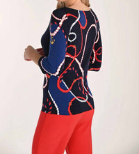 Frank Lyman - Casual Boat Neck Top