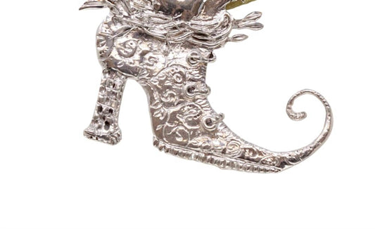 Patience Brewster - Women's Doves In Boot Pin Necklace