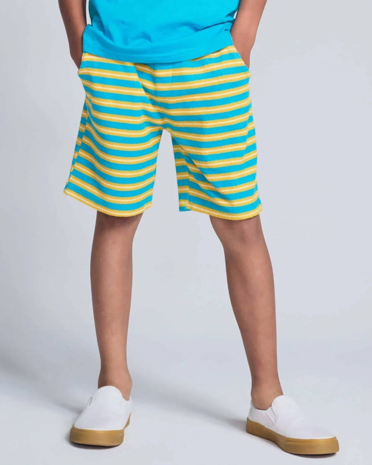 Appaman - Boy's Sunrise Stripe Preston Shorts